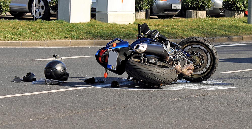 motorcycle pedestrian accident kansas city